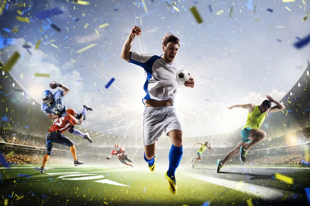 Layar mobile untuk menjelajahi pertandingan olahraga REMI101