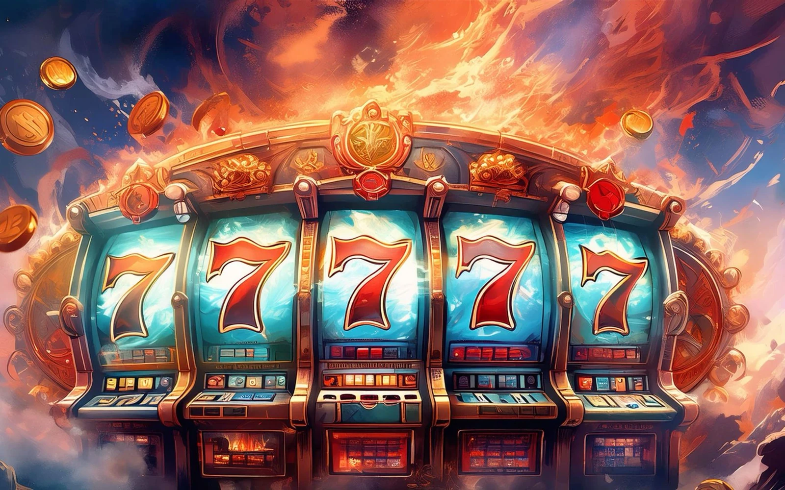 Tampilan permainan slot berwarna di REMI101